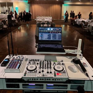 Ben Ricci DJs New High End White Console Back View